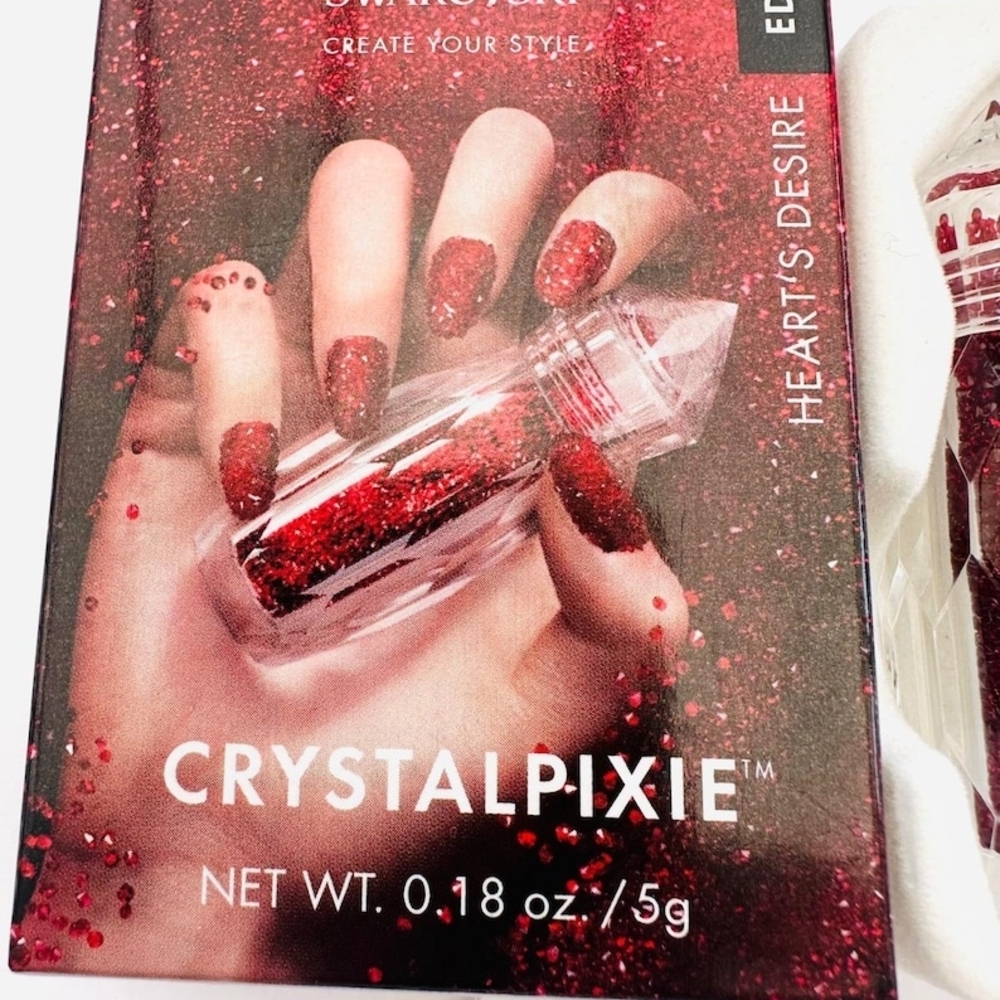 Swarovski Crystal Pixie Nail Art in Vibrant Red - Picture 4 of 4